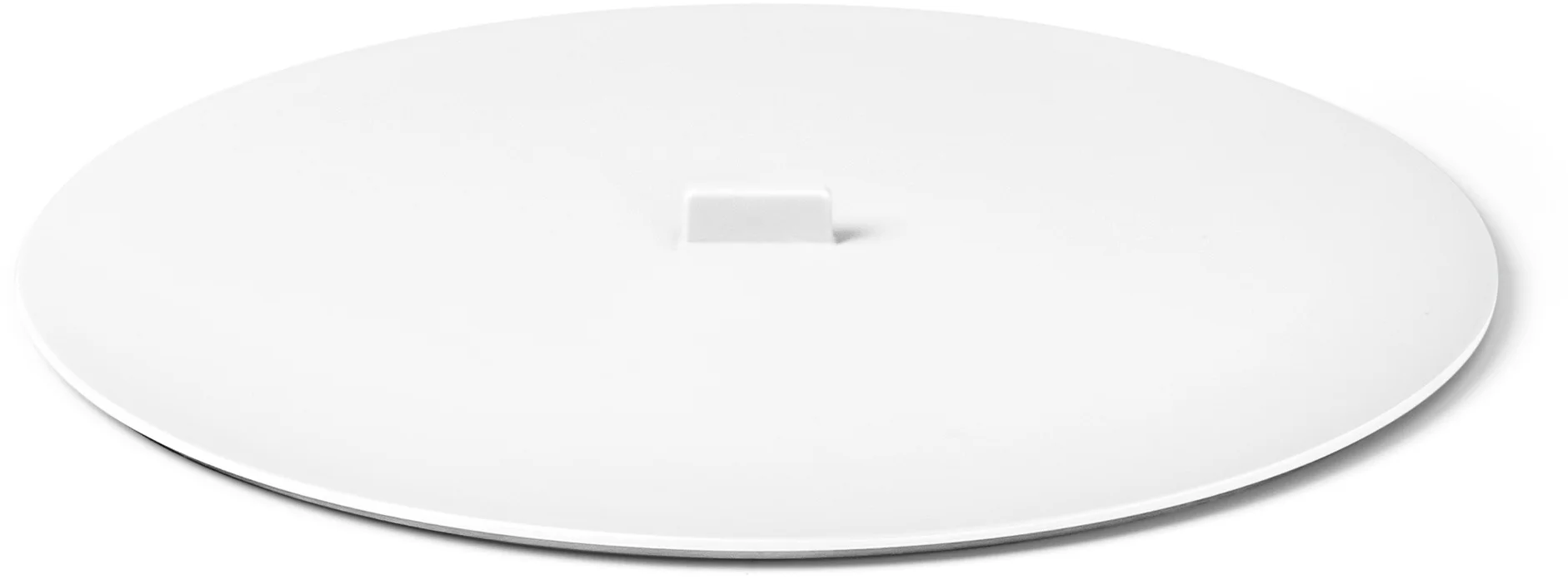 Pokrywa do misy  25 cm krystaliczny biały NETTUNO - BLIM PLUS