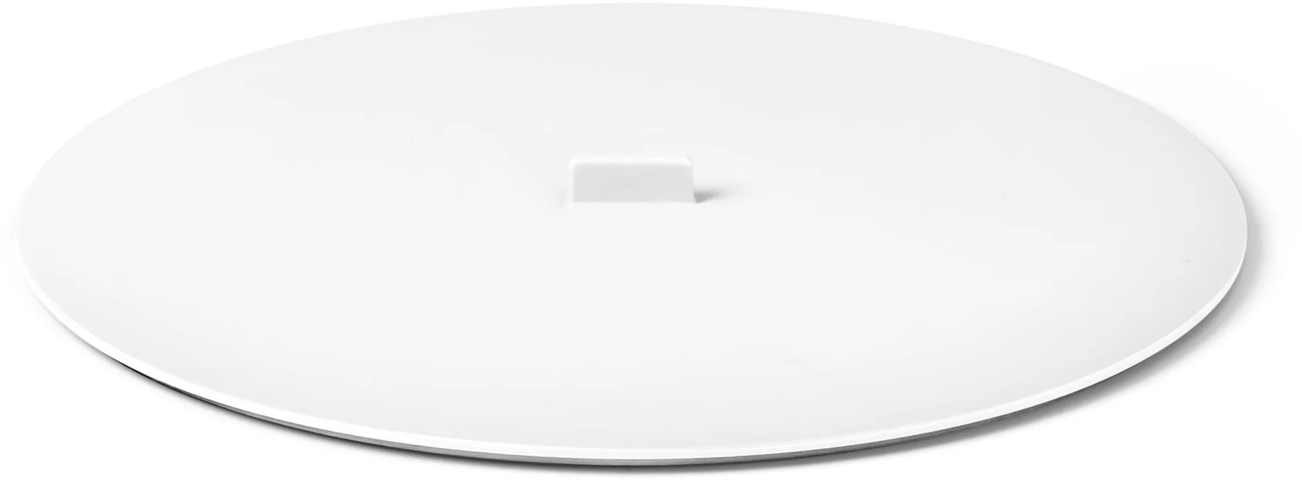 Pokrywa do misy  30 cm krystaliczny biały NETTUNO - BLIM PLUS