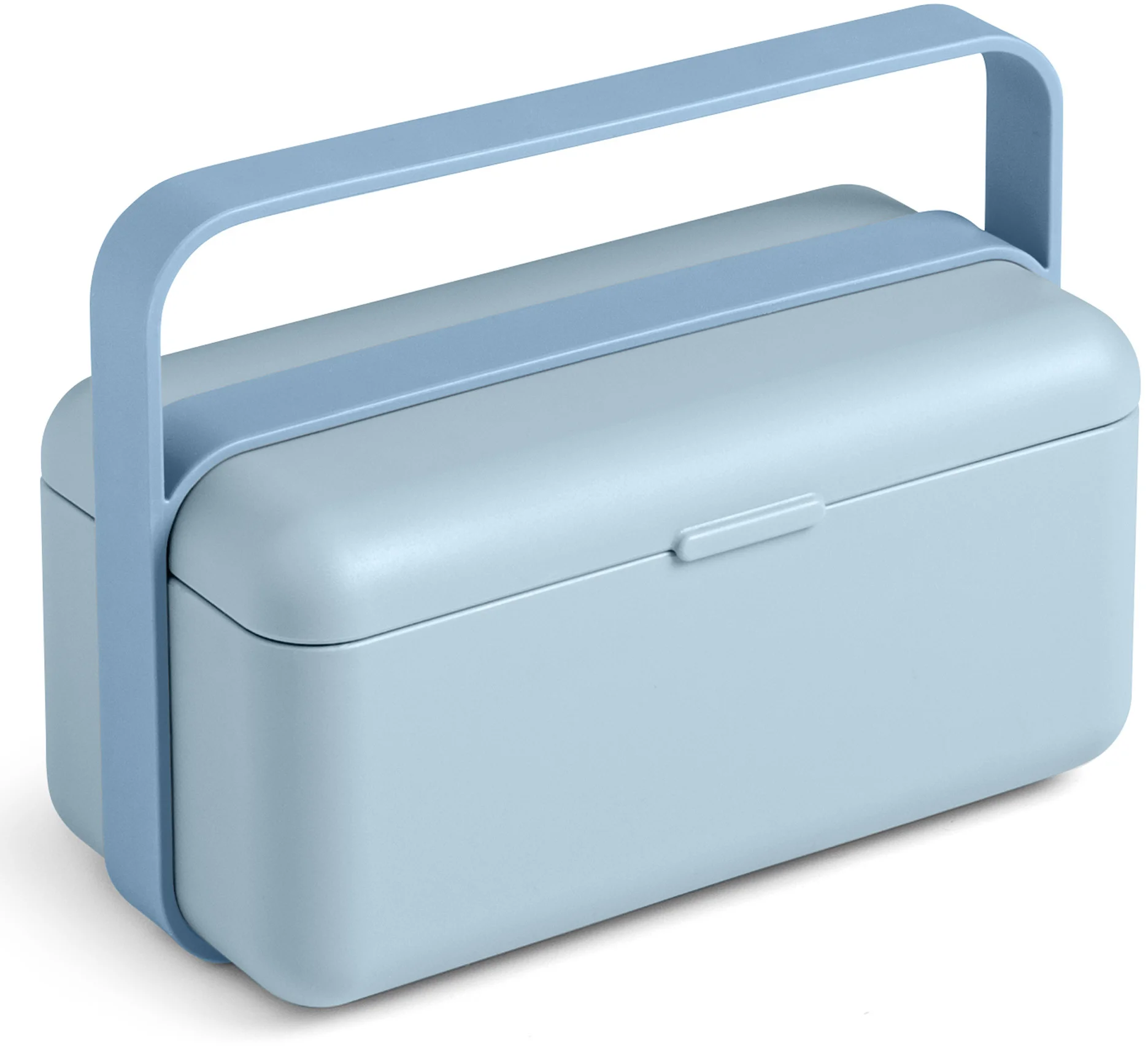 Lunchbox niski jasny oceaniczny BAULETTO - BLIM PLUS