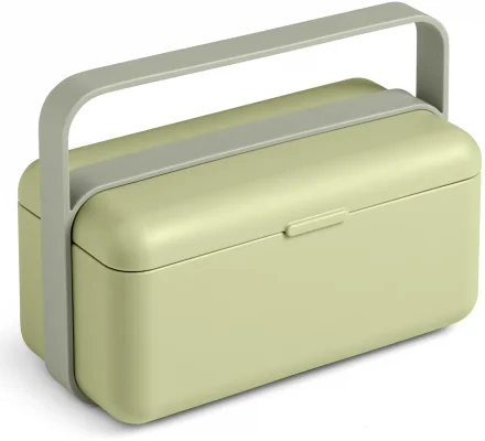 Lunchbox niski jasna leśna zieleń BAULETTO - BLIM PLUS