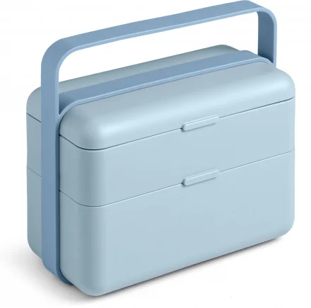 Lunchbox wysoki jasny oceaniczny BAULETTO - BLIM PLUS