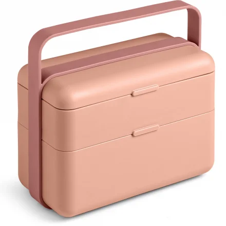 Lunchbox wysoki róż flamingo BAULETTO - BLIM PLUS