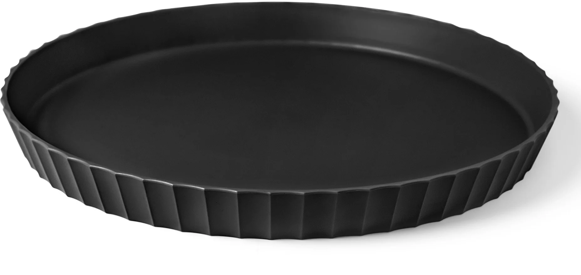 Półmisek okrągły  30 cm karbon ATENA - BLIM PLUS
