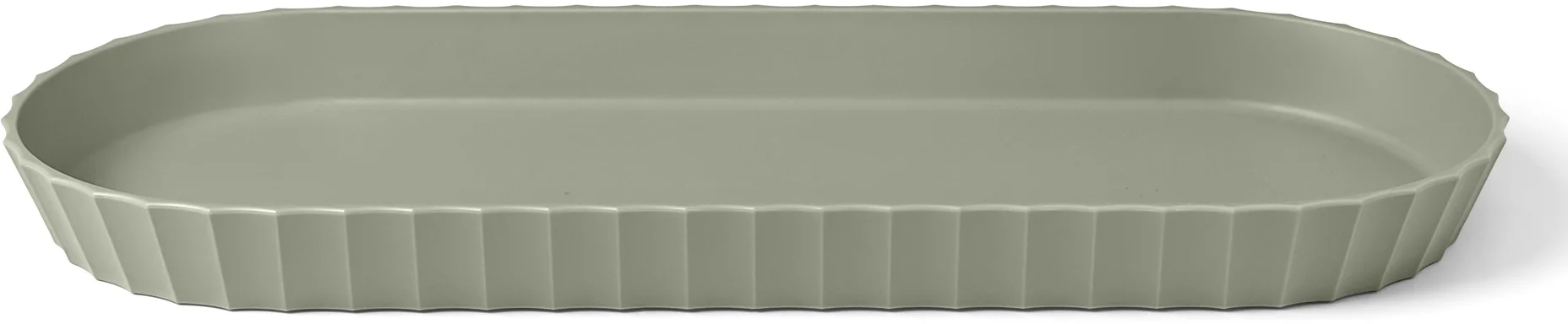 Półmisek owalny 37,5x15 cm średnia leśna zieleń MINERVA - BLIM PLUS