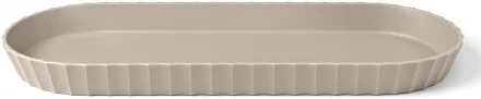 Półmisek owalny 37,5x15 cm mokka MINERVA - BLIM PLUS