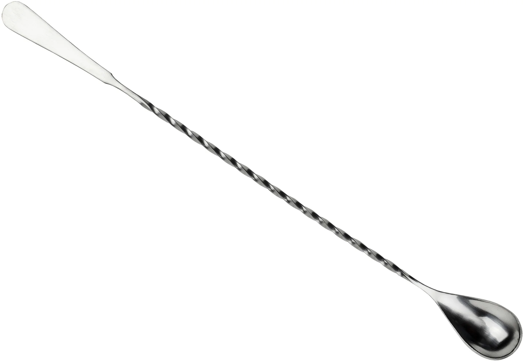 Łyżka barmańska stalowa z mieszadłem  dł. 30 cm  - BAR PROFESSIONAL