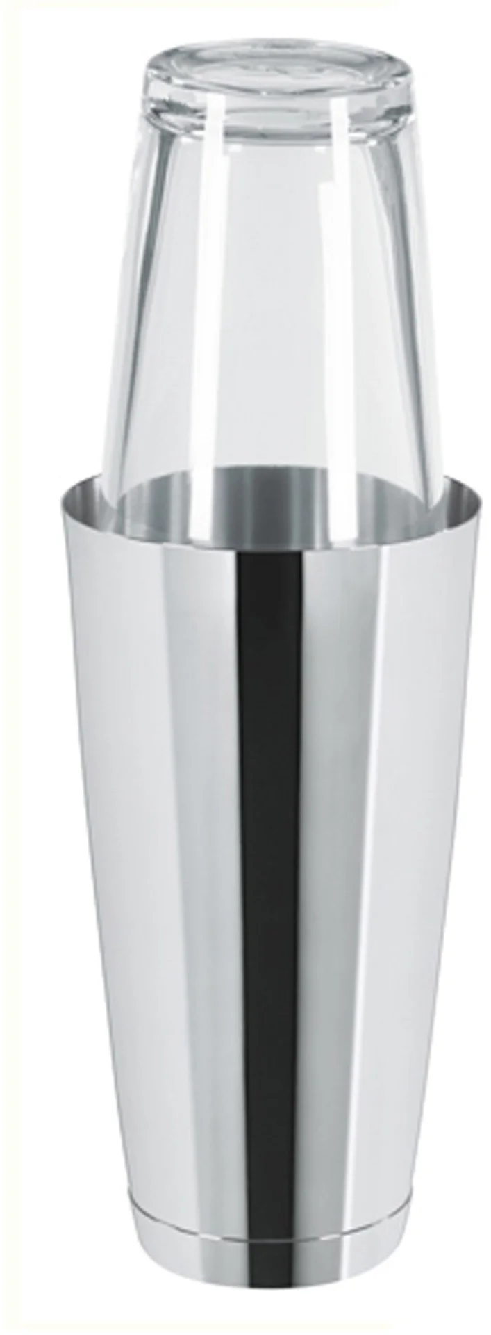 Boston Shaker 0,8 l ze szklanką - stalowy - BAR PROFESSIONAL