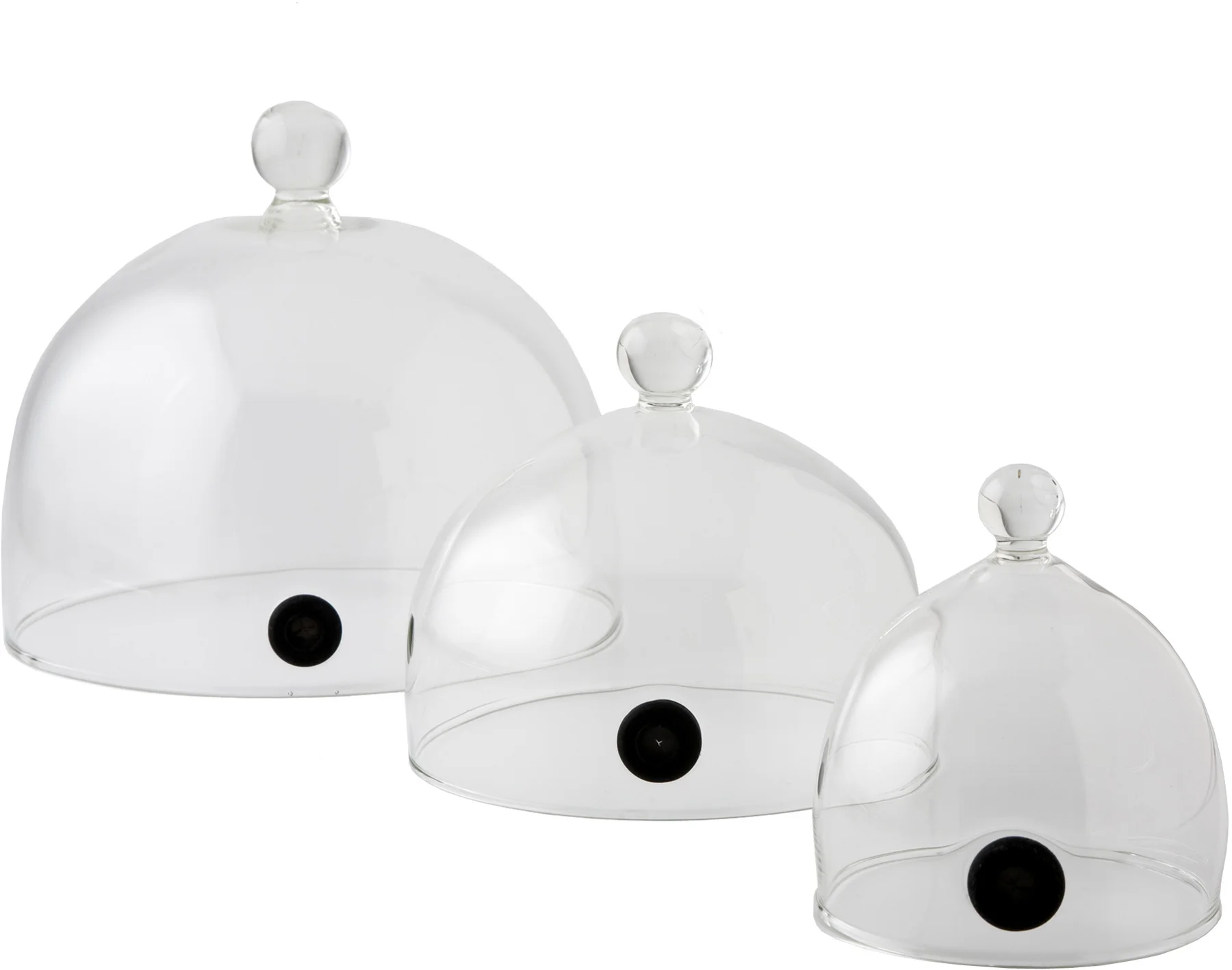 Pokrywa do aromatyzowania niska z korkiem śr. 18,5 cm - 100% CHEF