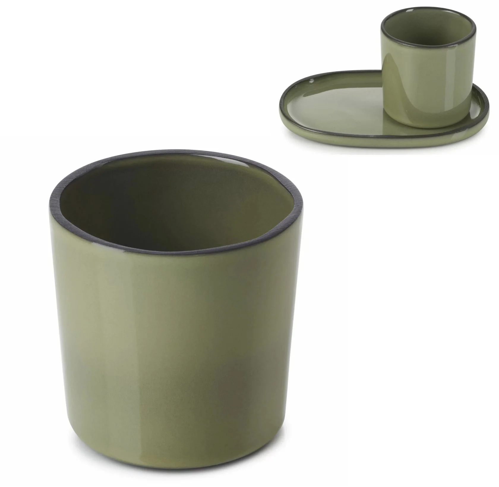 Filiżanka do espresso 80 ml kardamon CARACTERE - REVOL