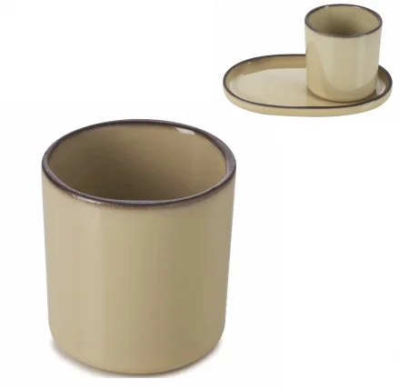 Filiżanka do espresso 80 ml gałka muszkatołowa CARACTERE - REVOL