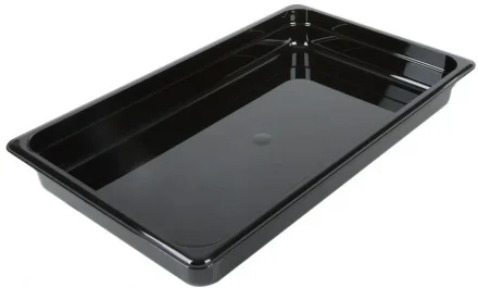 Pojemnik GN 1/1 z poliwęglanu 1/1 czarny wys. 6,5 cm - CAMBRO
