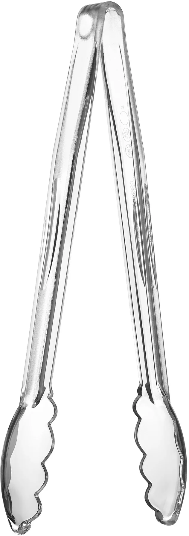 Szczypce Lugano łyżkowate 30,5 cm przezroczysty - CAMBRO