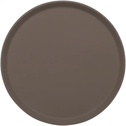 Taca Treadlite okrągła 35,5 cm brązowa - CAMBRO