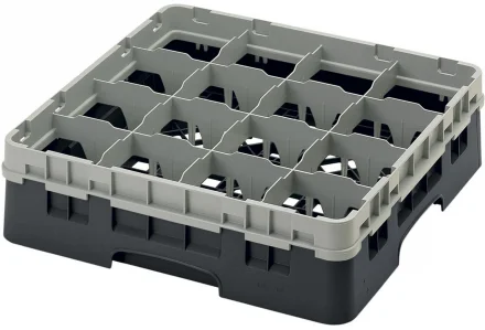 Kosz na szkło max. śr. szkl. 109 mm czarny - CAMBRO