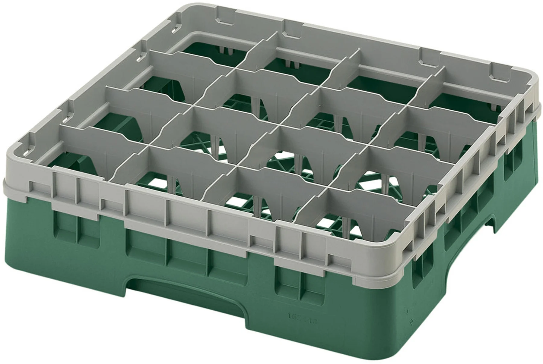 Kosz na szkło max. śr. szkl. 109 mm zielony - CAMBRO