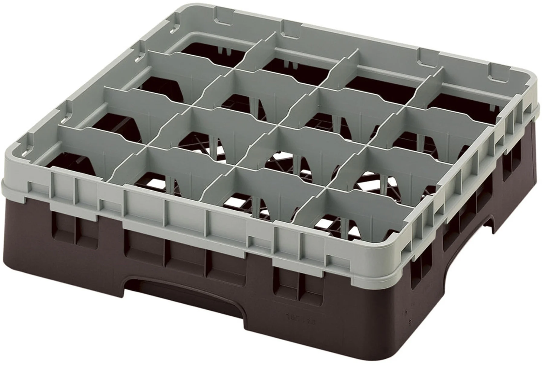 Kosz na szkło max. śr. szkl. 109 mm brązowy - CAMBRO