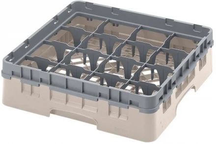Kosz na szkło max. śr. szkl. 109 mm beżowy - CAMBRO