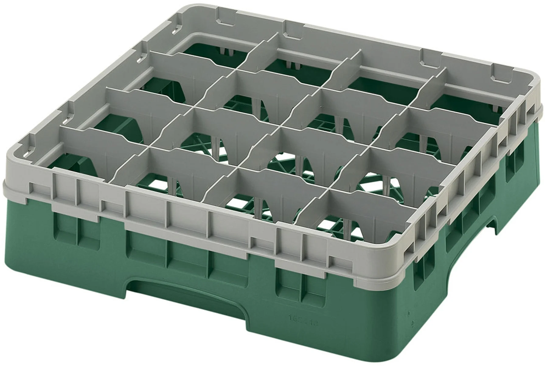 Kosz na szkło max. śr. szkl. 109 mm zielony - CAMBRO