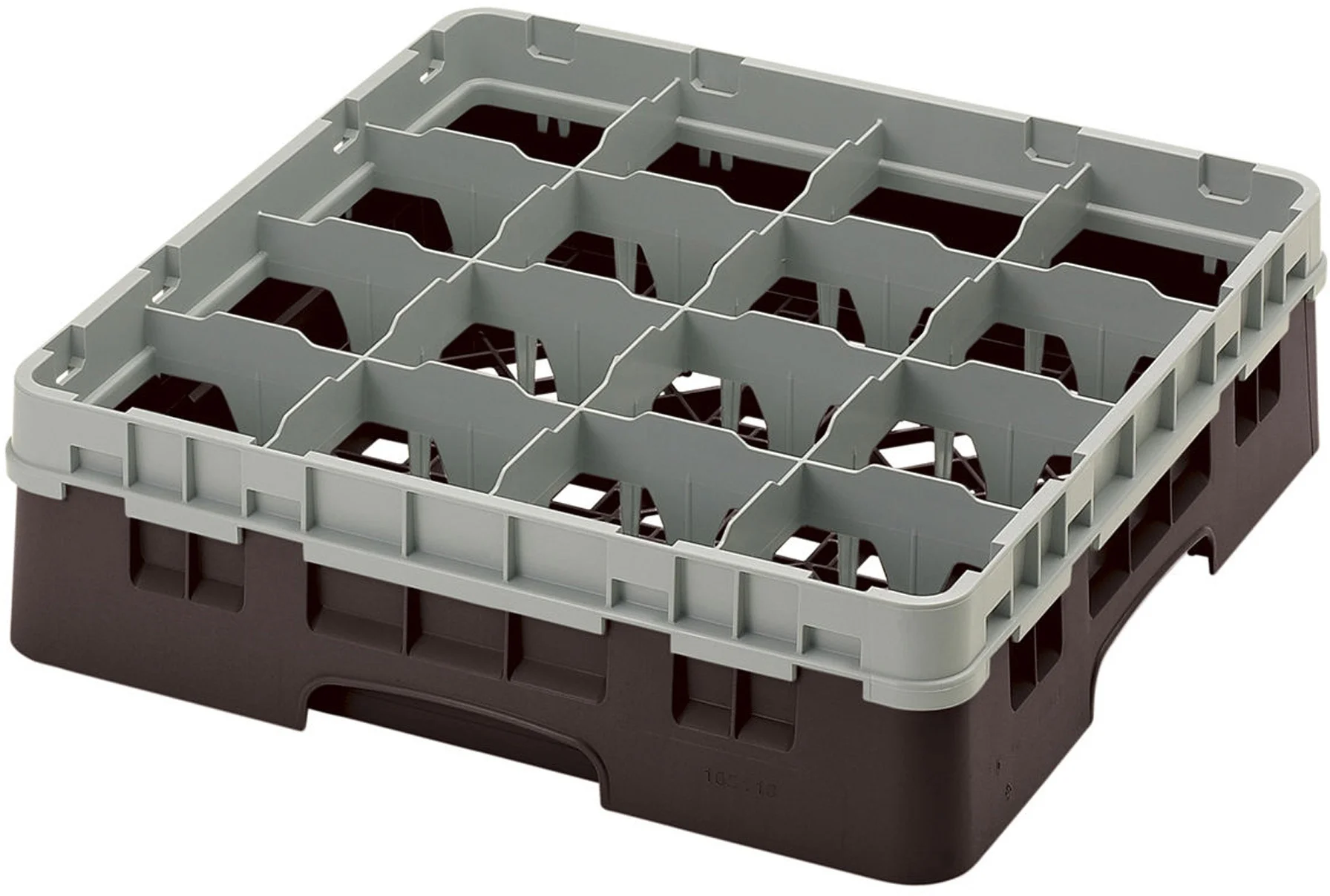 Kosz na szkło max. śr. szkl. 109 mm brązowy - CAMBRO