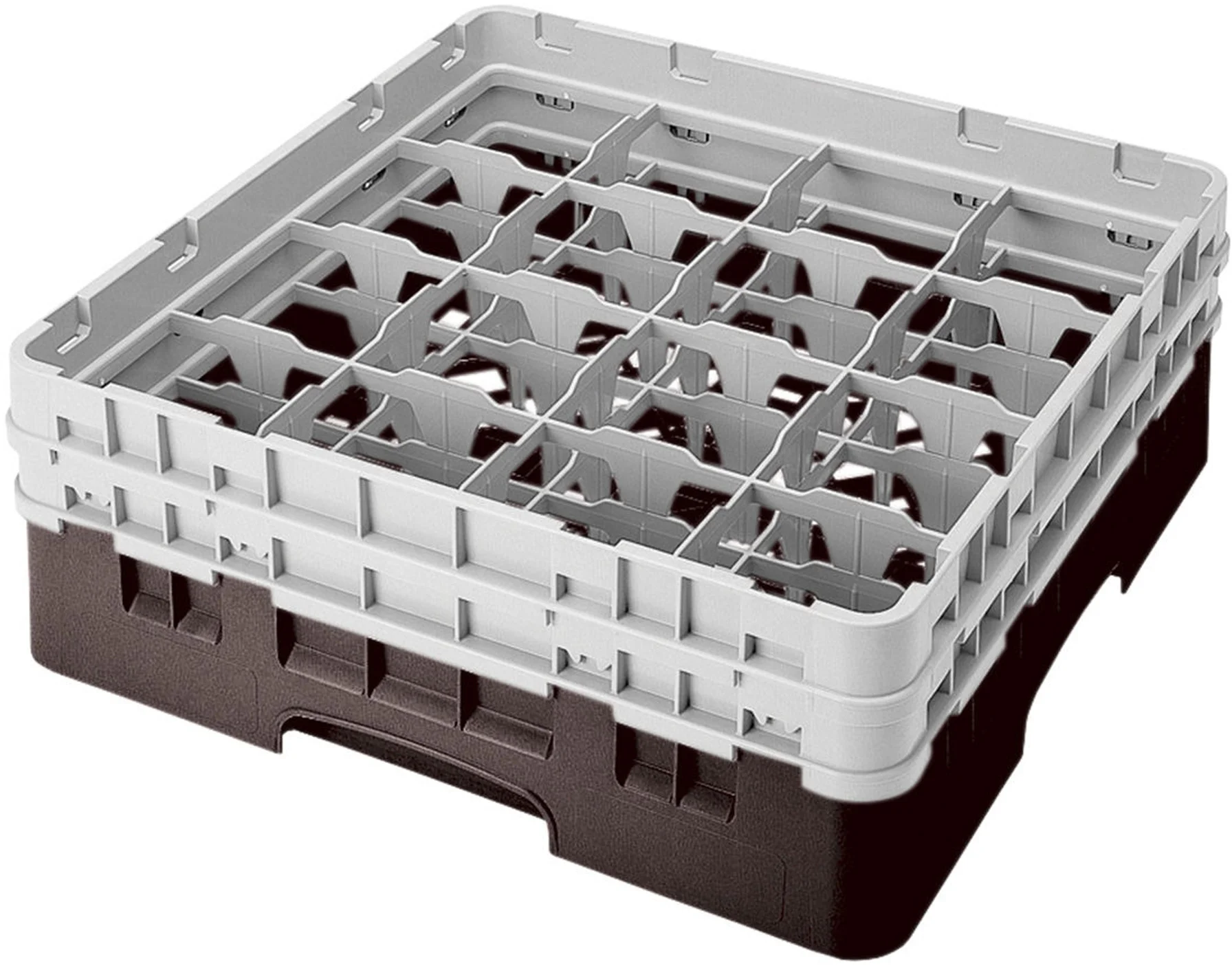 Kosz na szkło max. śr. szkl. 109 mm brązowy - CAMBRO