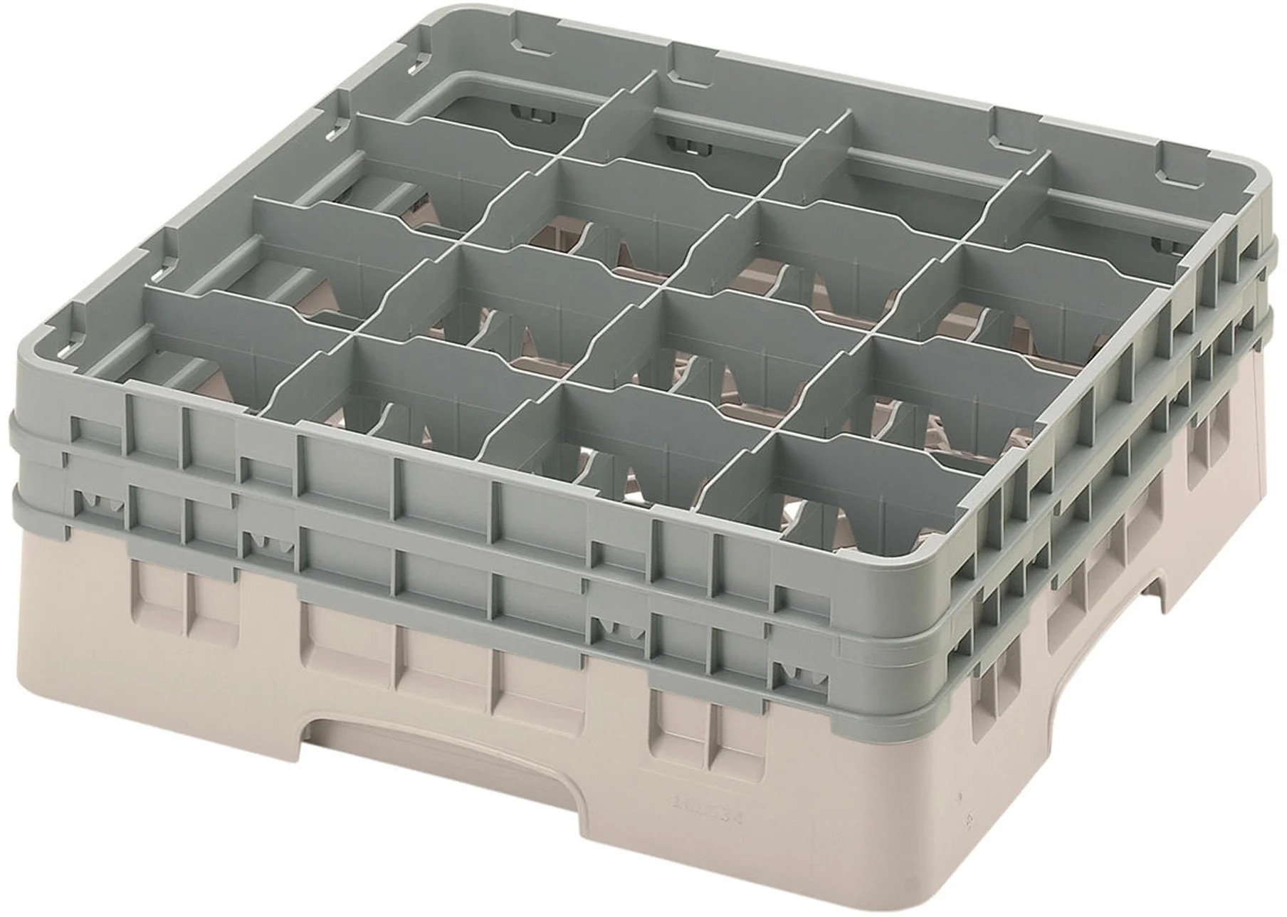 Kosz na szkło max. śr. szkl. 109 mm beżowy - CAMBRO