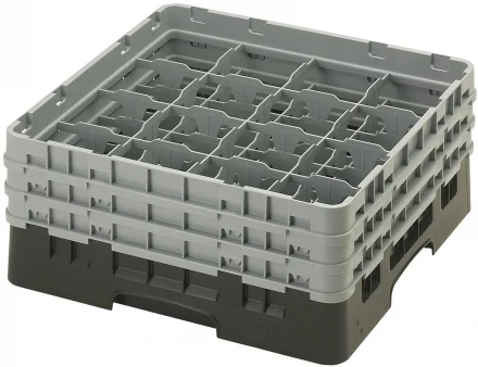 Kosz na szkło max. szkl. 109 mm czarny - CAMBRO