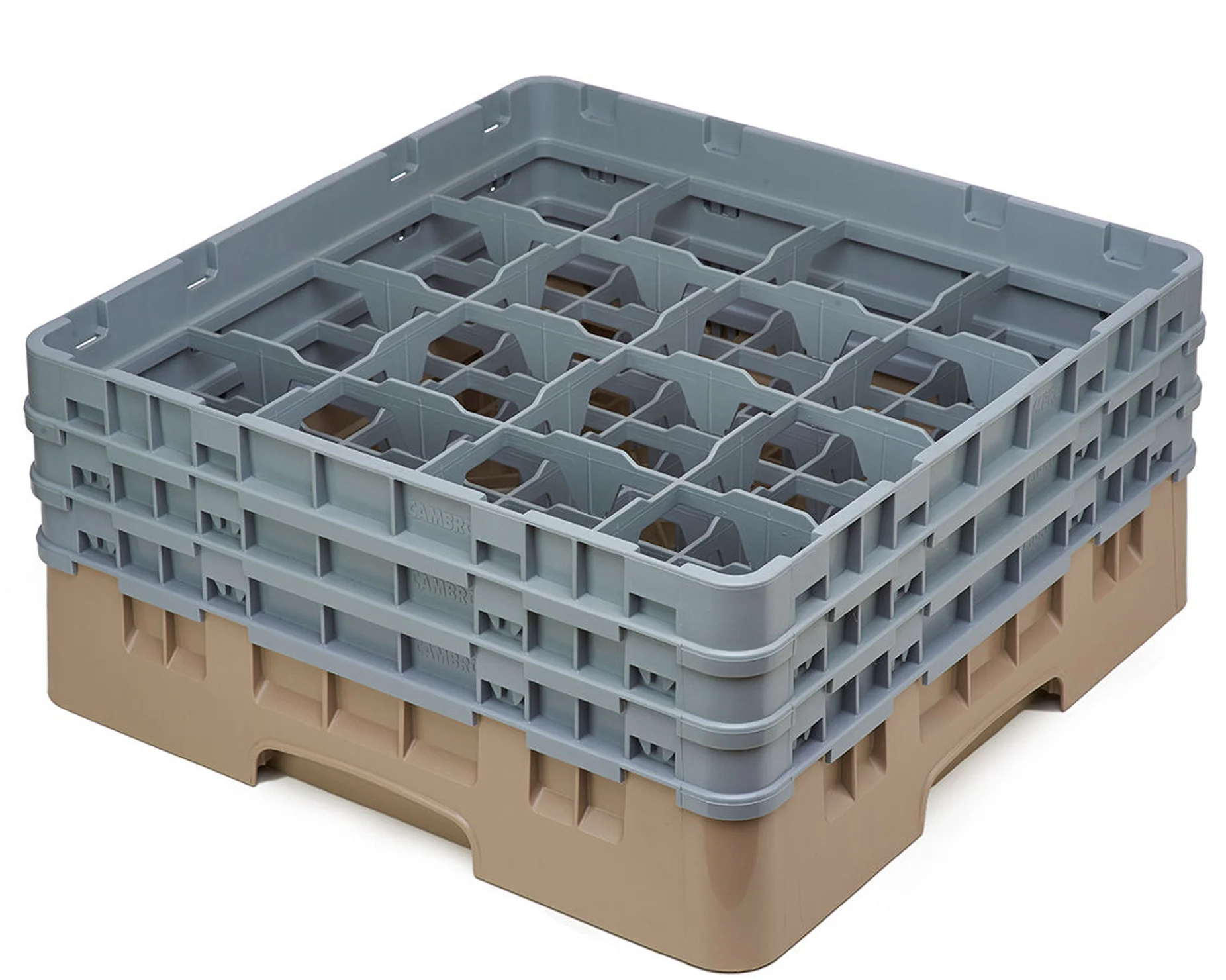 Kosz na szkło max. śr. szkl. 109 mm beżowy - CAMBRO
