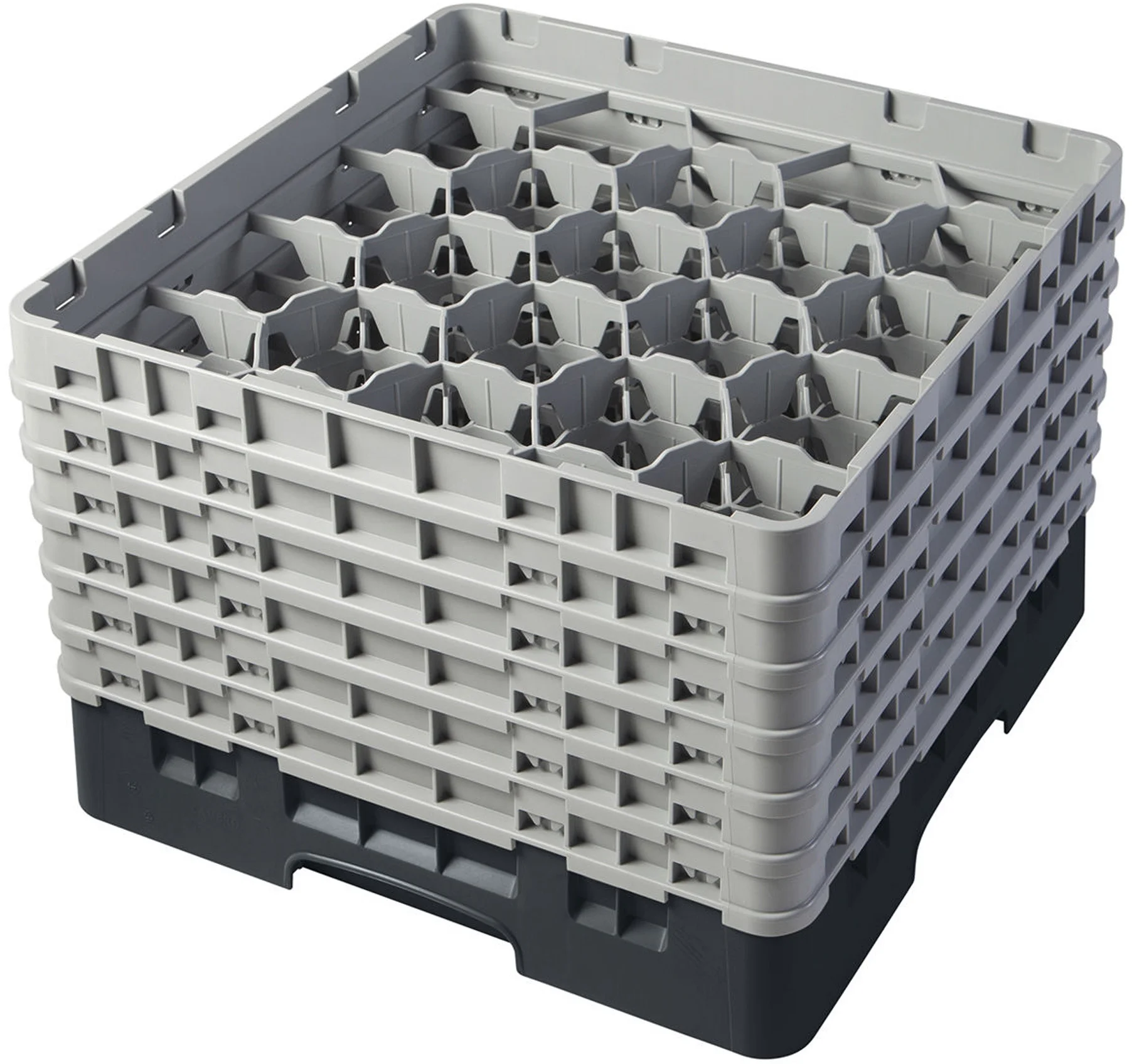 Kosz na szkło max. śr. szkl. 98 mm czarny - CAMBRO