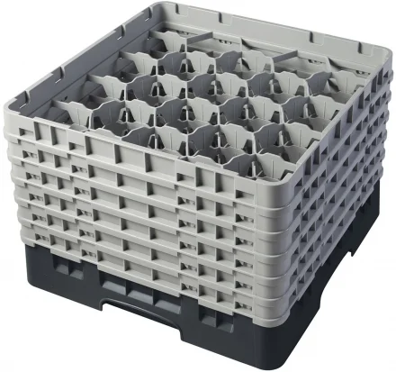 Kosz na szkło max. śr. szkl. 98 mm czarny - CAMBRO