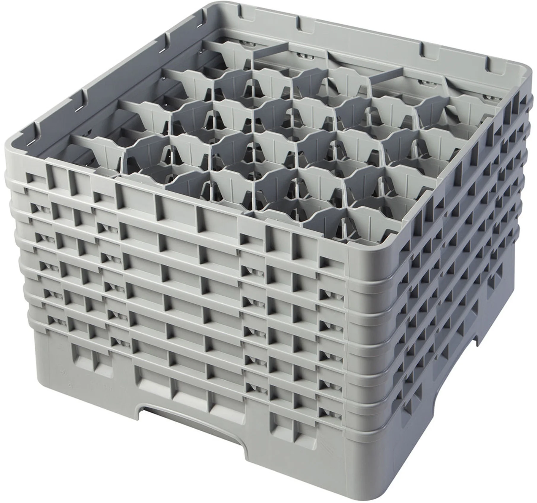 Kosz na szkło max. śr. szkl. 98 mm jasny szary - CAMBRO