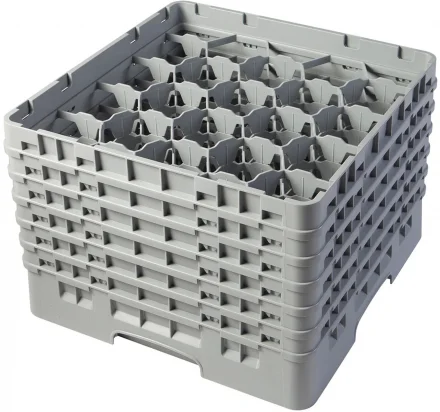 Kosz na szkło max. śr. szkl. 98 mm jasny szary - CAMBRO