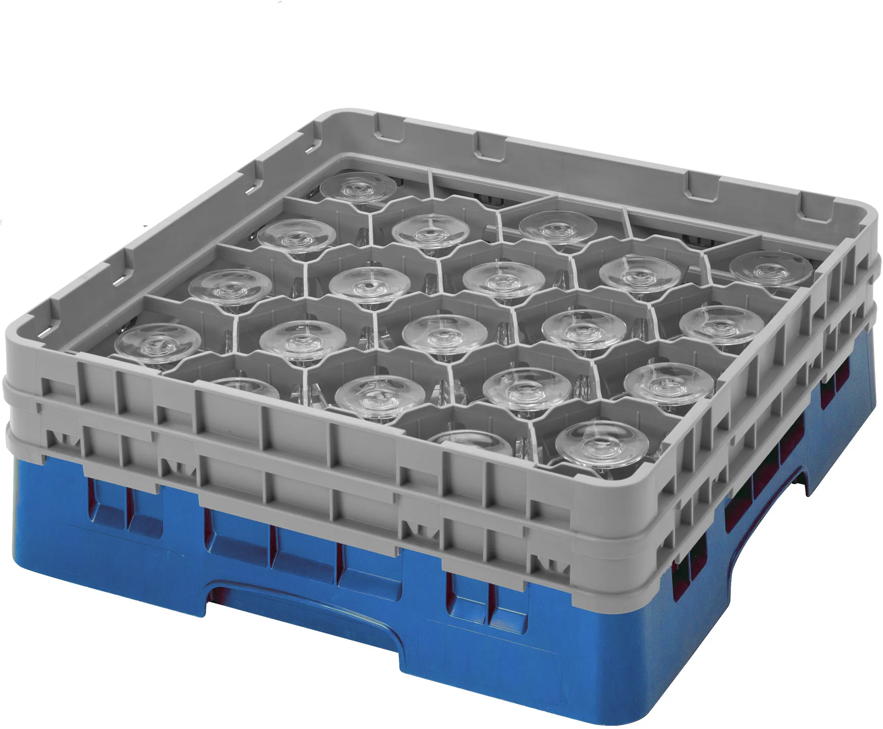 Kosz na szkło max. śr. szkl. 98 mm granatowy - CAMBRO