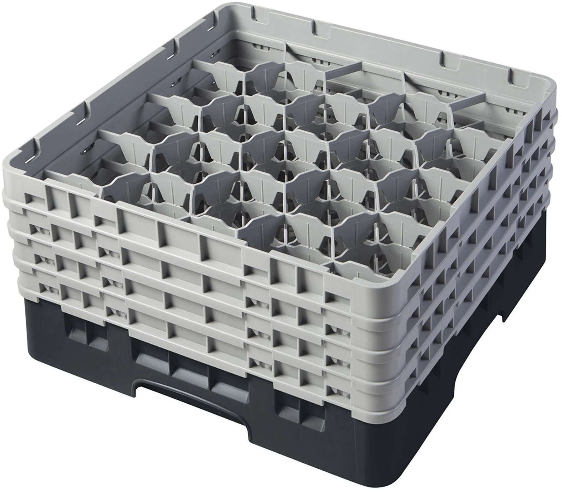 Kosz na szkło max. śr. szkl. 98 mm czarny - CAMBRO