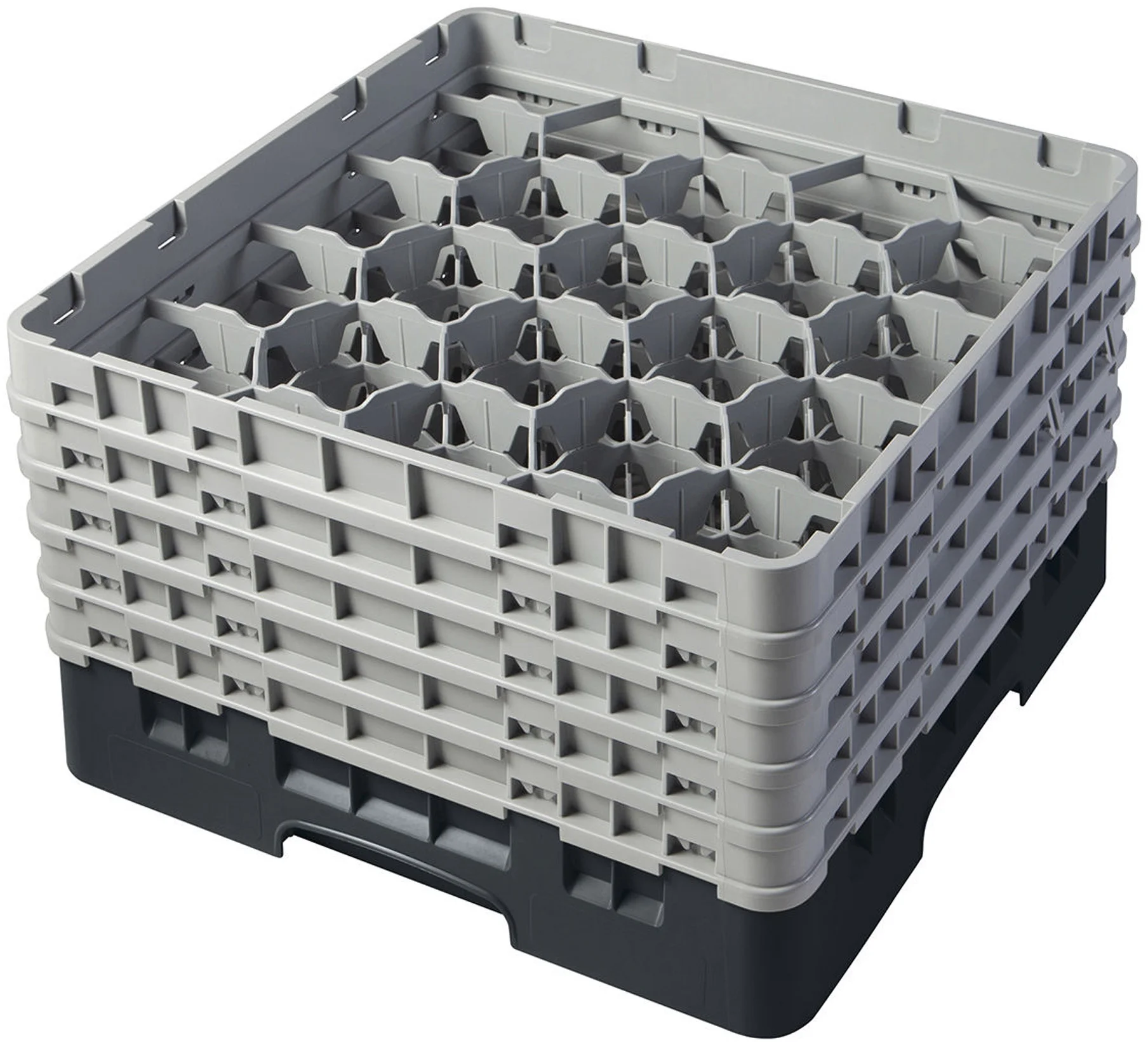 Kosz na szkło max. śr. szkl. 98 mm czarny - CAMBRO
