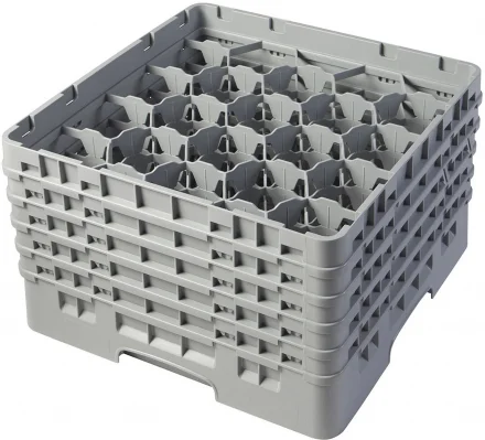 Kosz na szkło max. śr. szkl. 98 mm jasny szary - CAMBRO