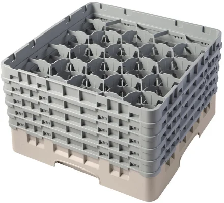 Kosz na szkło max. śr. szkl. 98 mm beżowy - CAMBRO