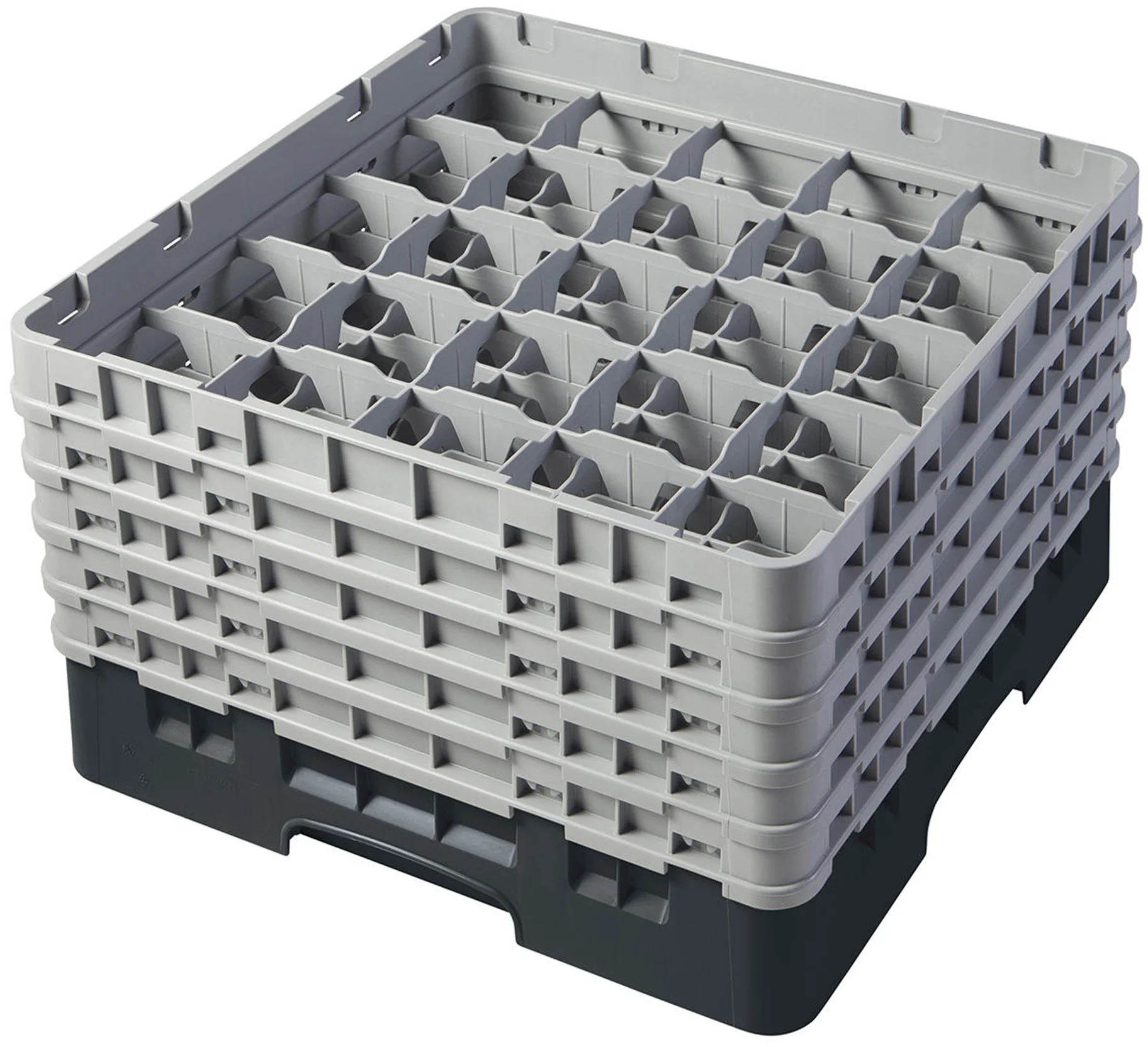 Kosz na szkło max. śr. szkl. 87 mm czarny - CAMBRO