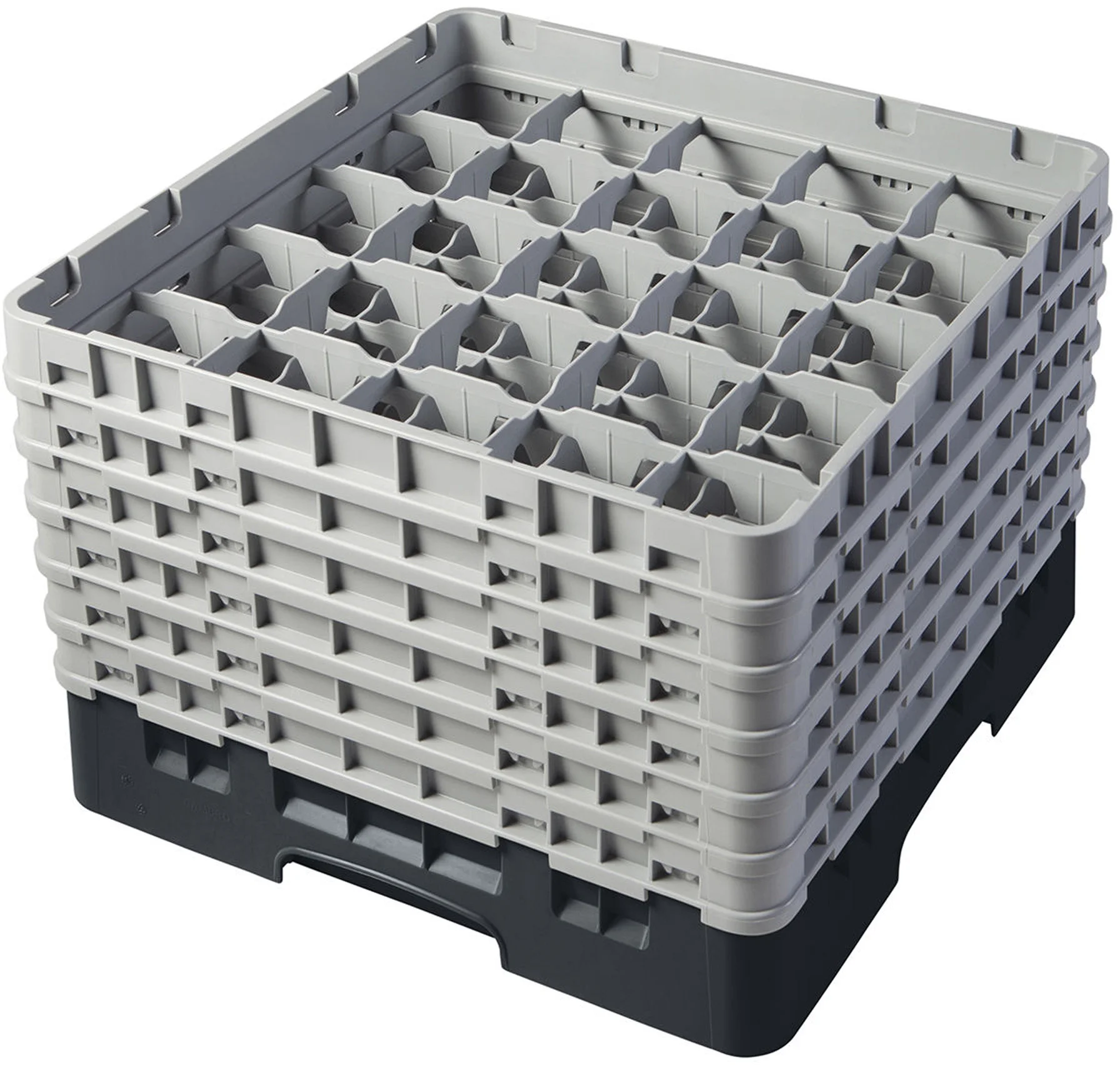 Kosz na szkło max. śr. szkl. 87 mm czarny - CAMBRO