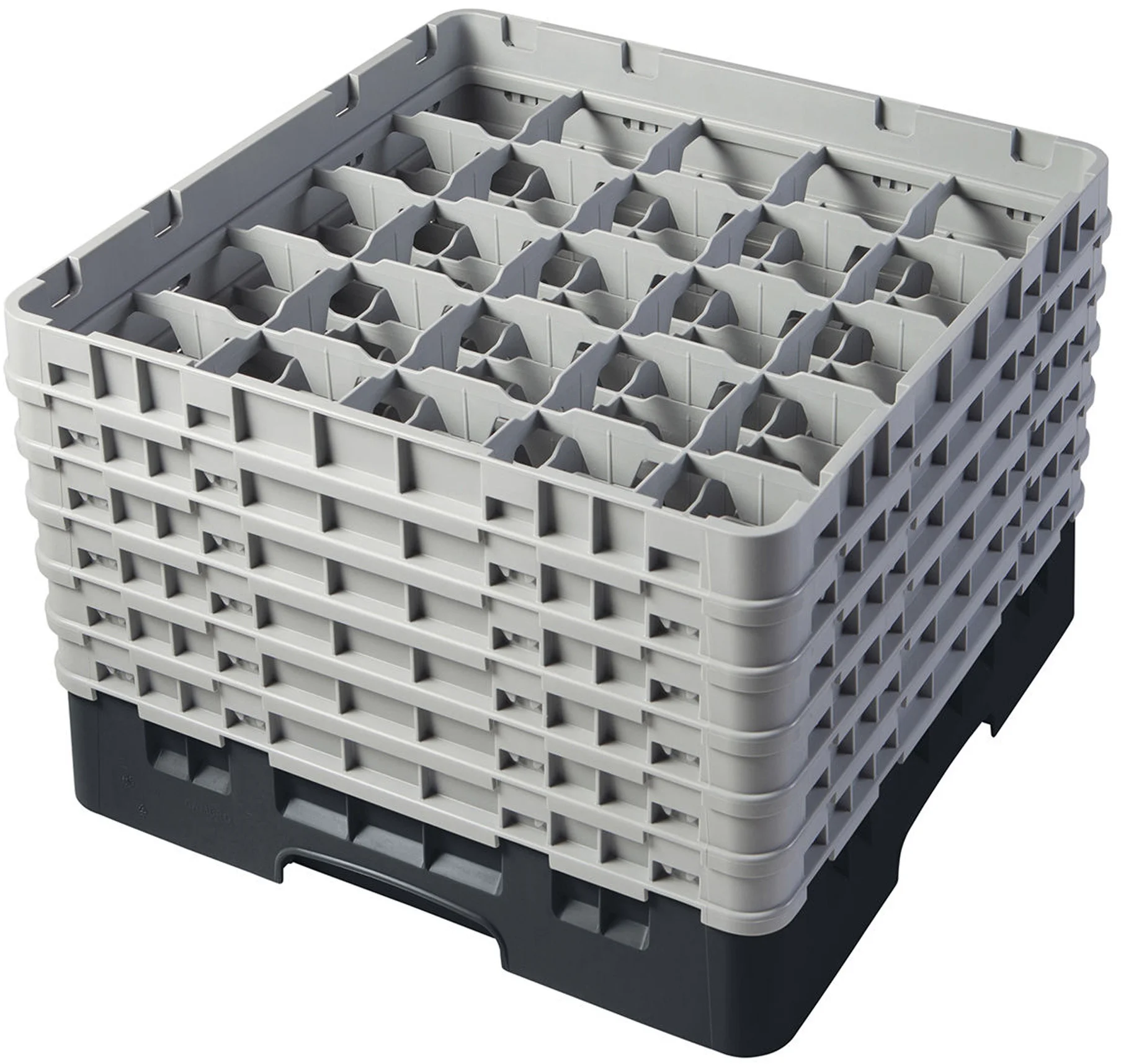 Kosz na szkło max. śr. szkl. 87 mm czarny - CAMBRO