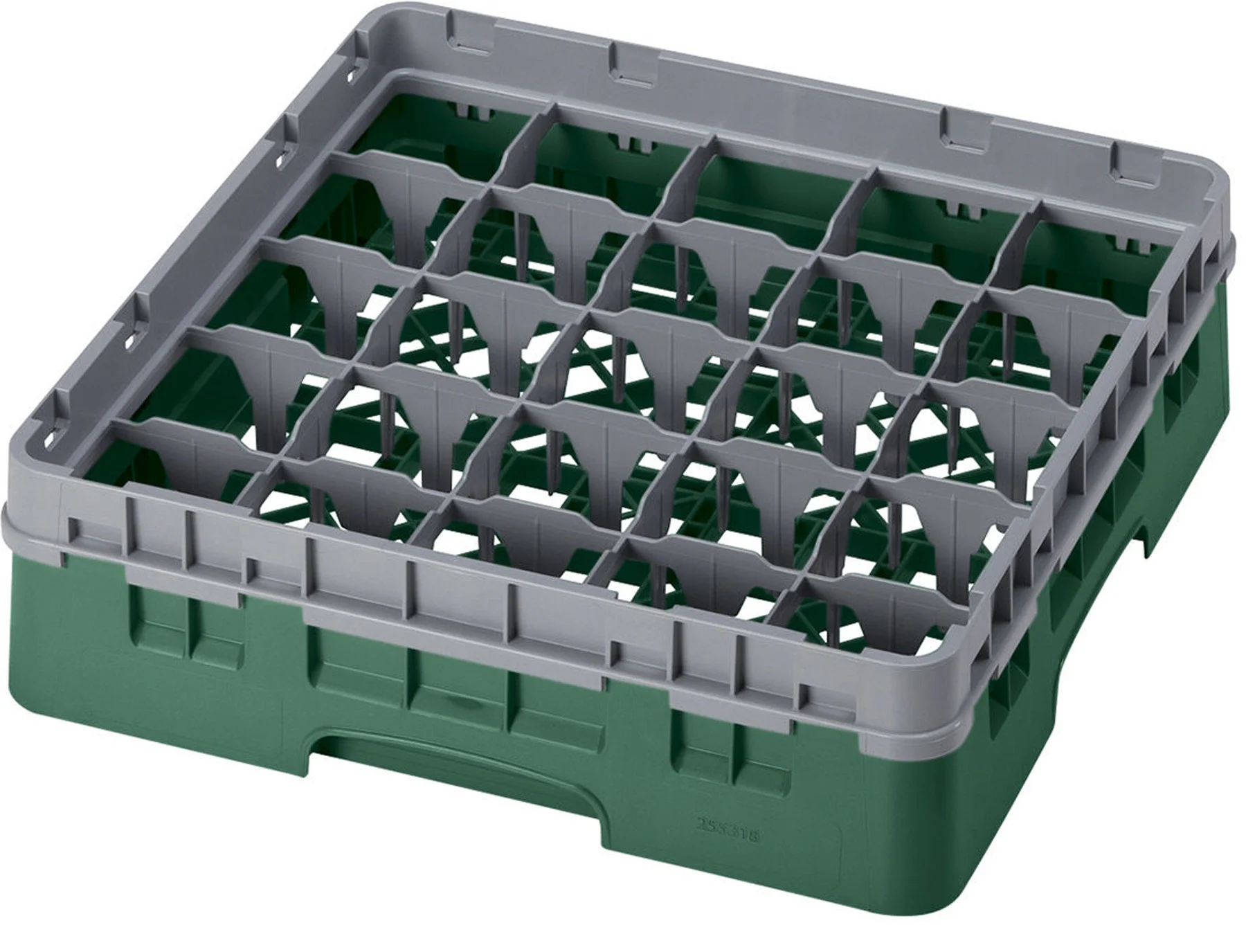 Kosz na szkło max. śr. szkl. 87 mm zielony - CAMBRO