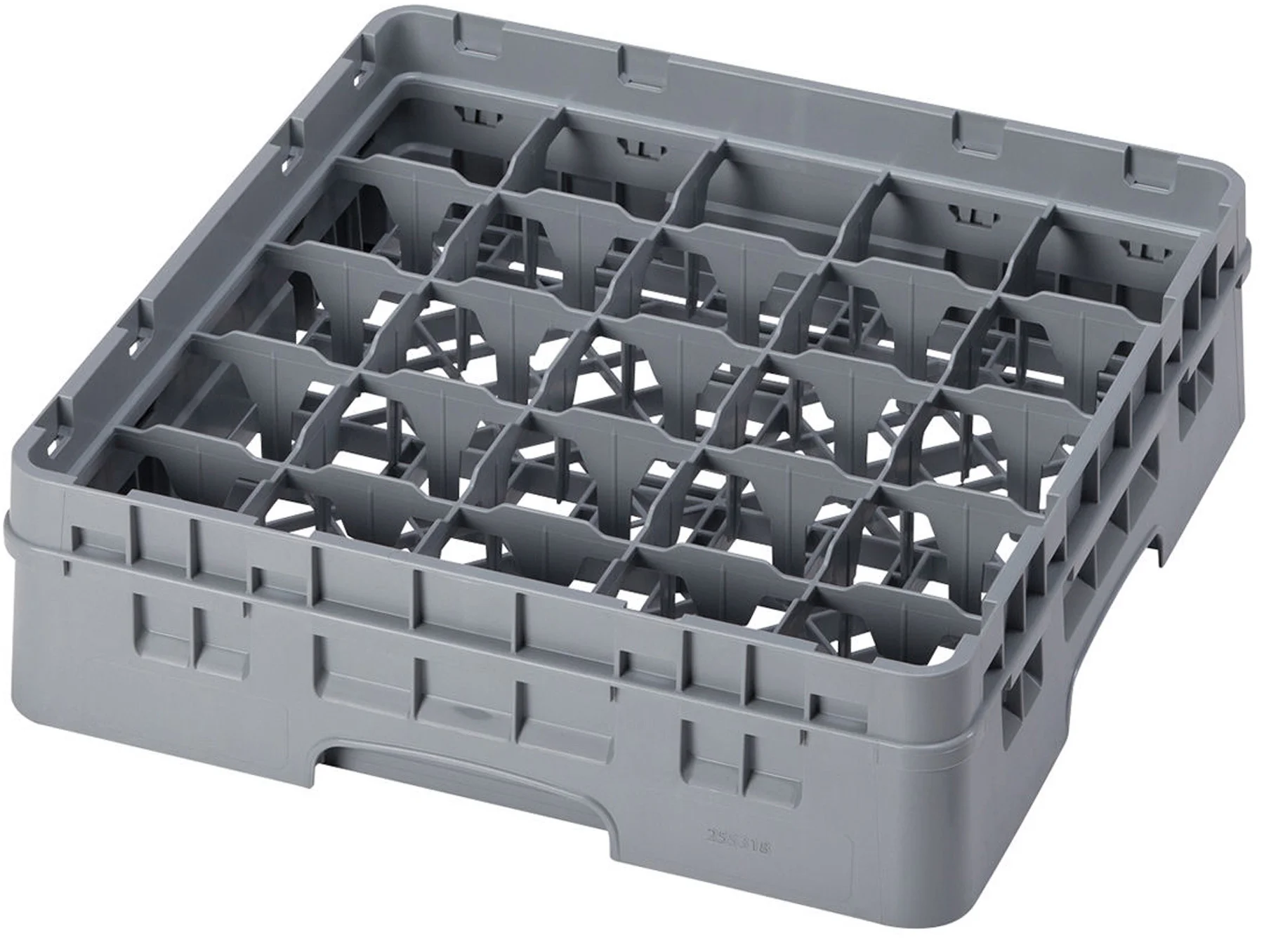 Kosz na szkło max. śr. szkl. 87 mm jasny szary - CAMBRO