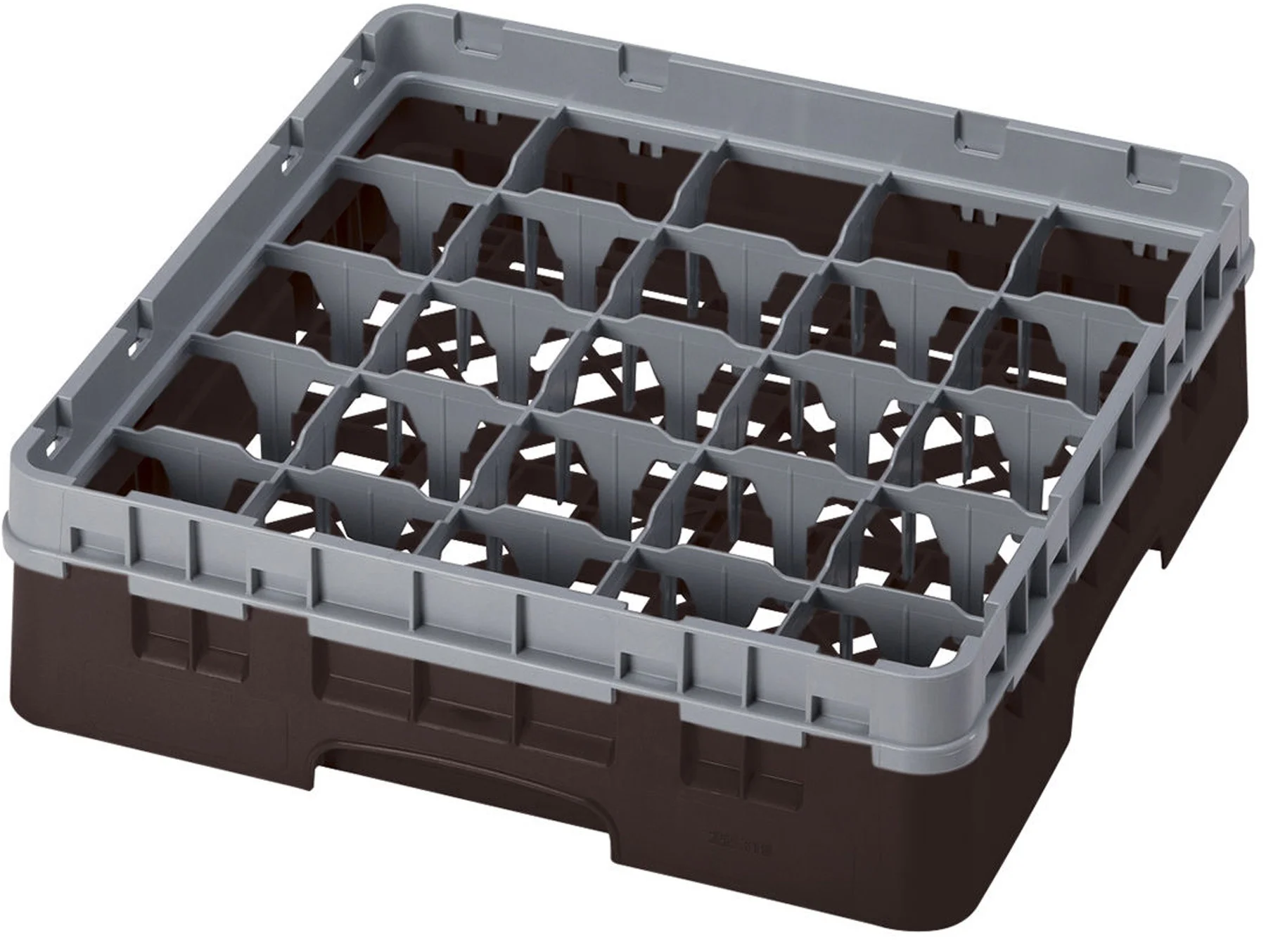 Kosz na szkło max. śr. szkl. 87 mm brązowy - CAMBRO