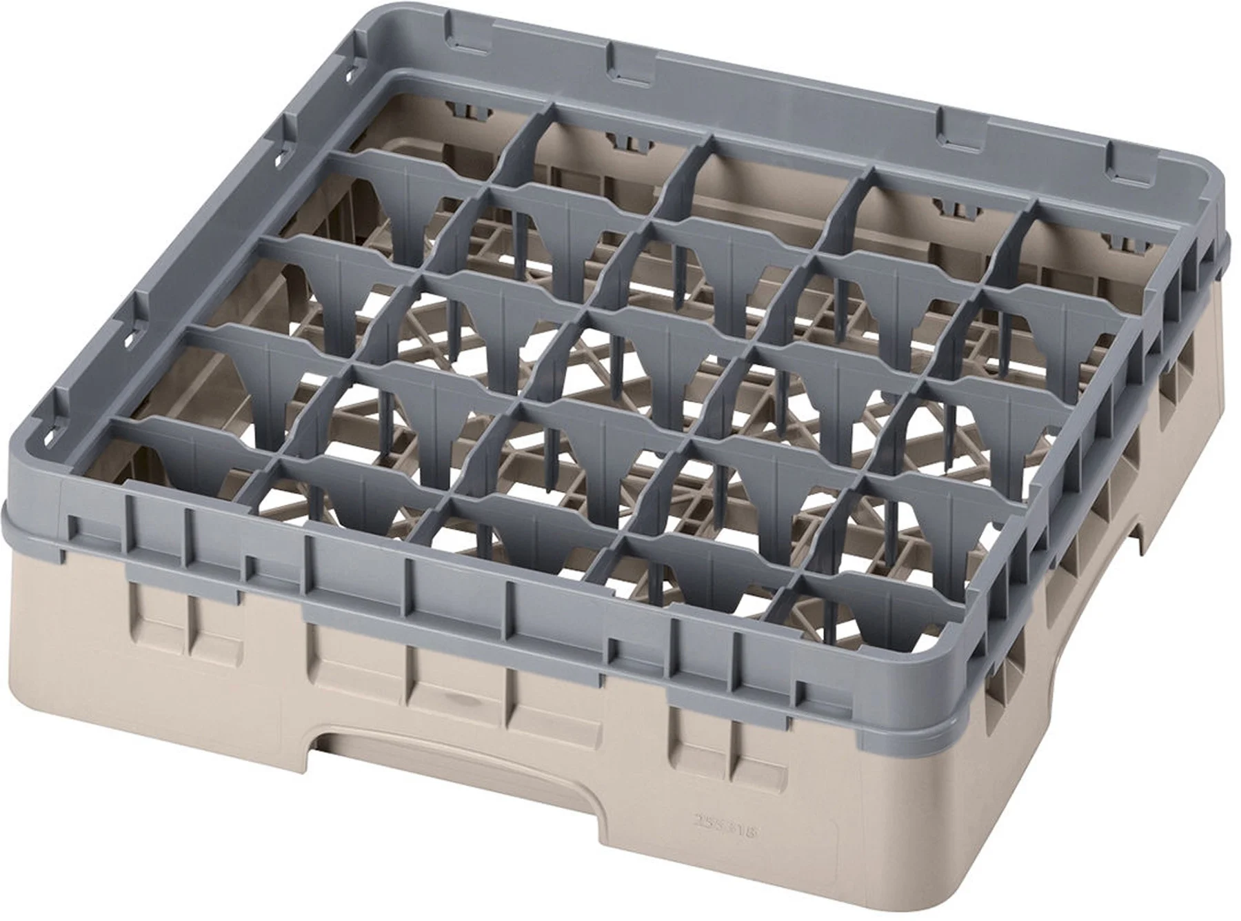 Kosz na szkło max. śr. szkl. 87 mm beżowy - CAMBRO