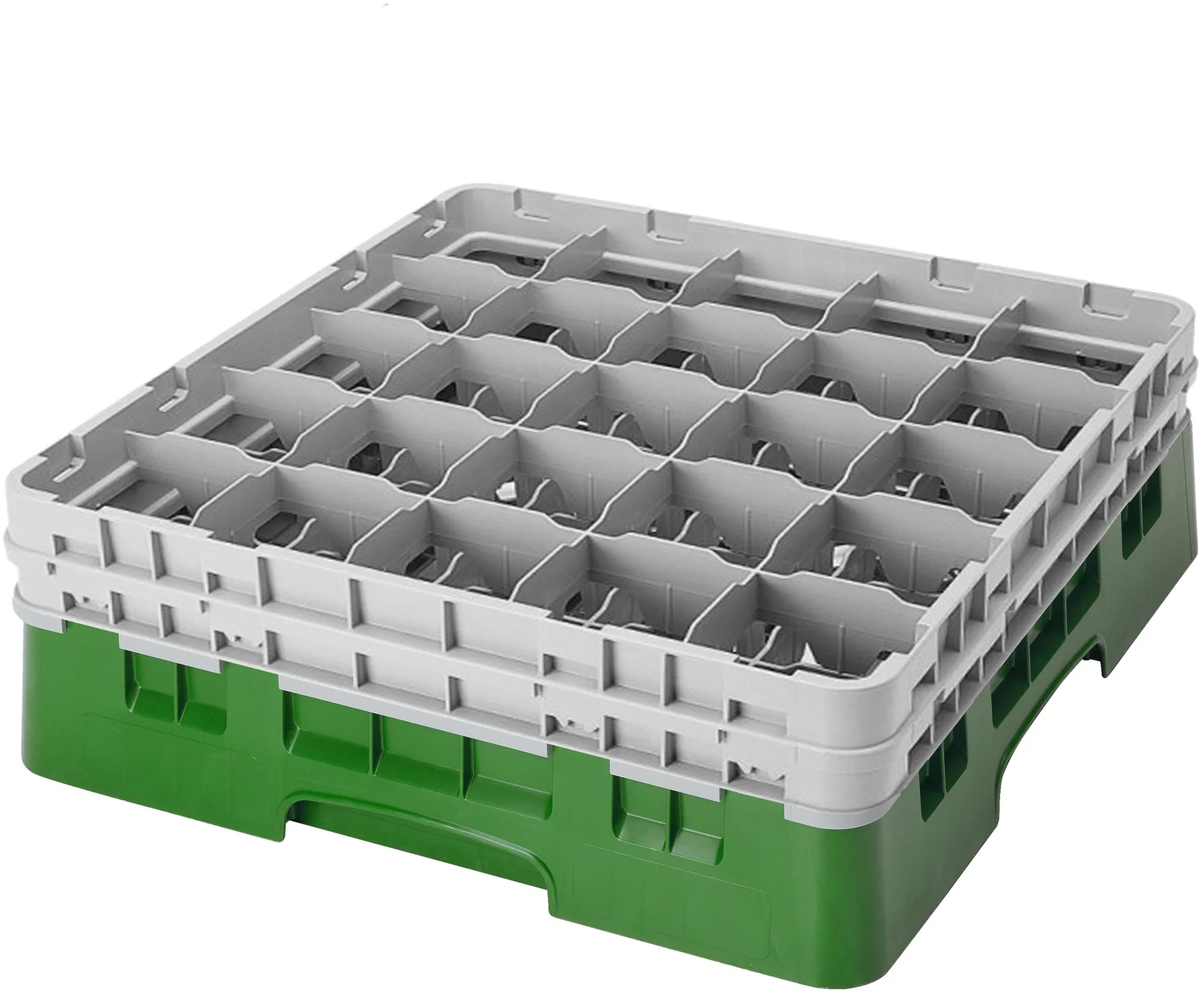 Kosz na szkło max. śr. szkl. 87 mm zielony - CAMBRO