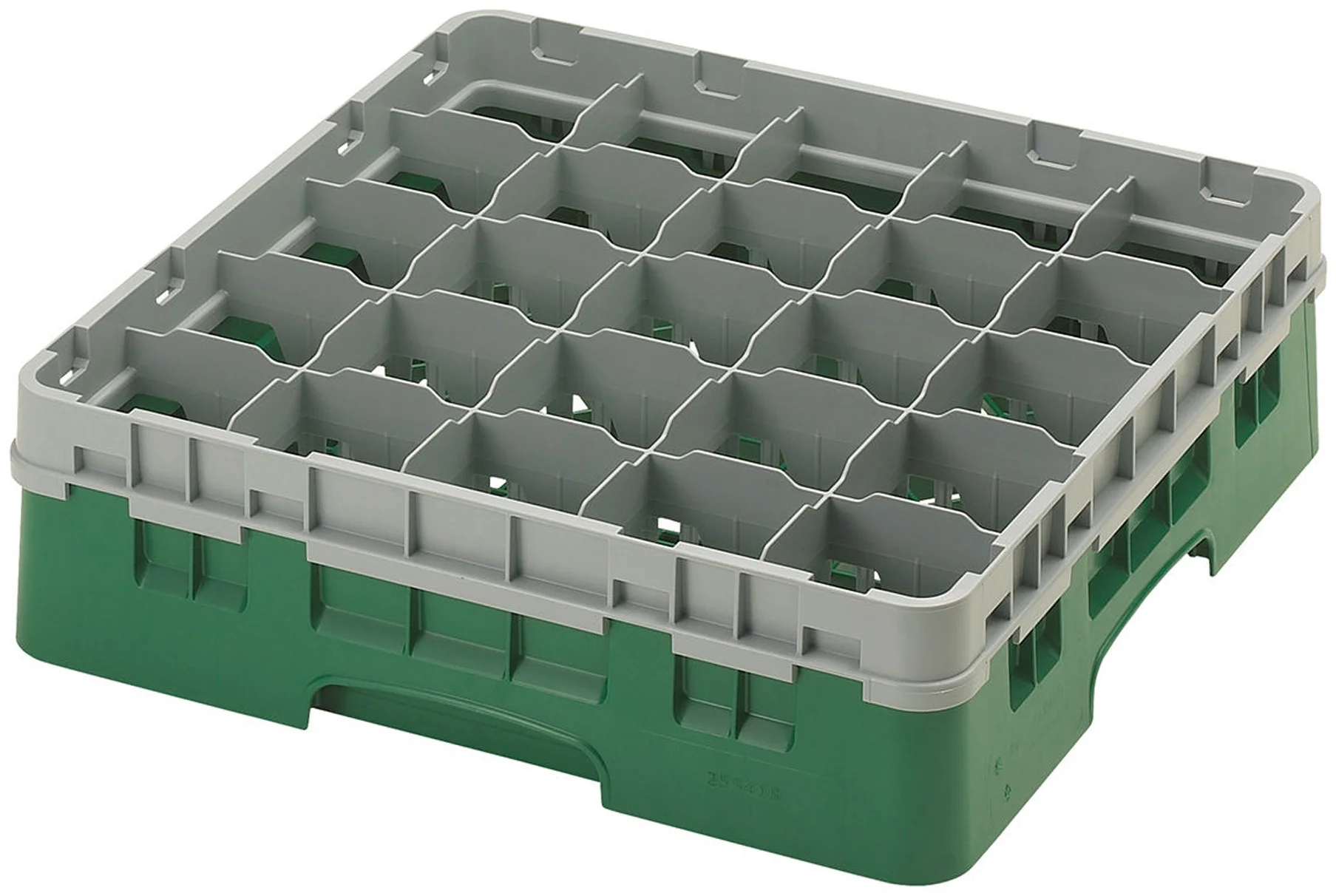 Kosz na szkło max. śr. szkl. 87 mm zielono-niebieski - CAMBRO