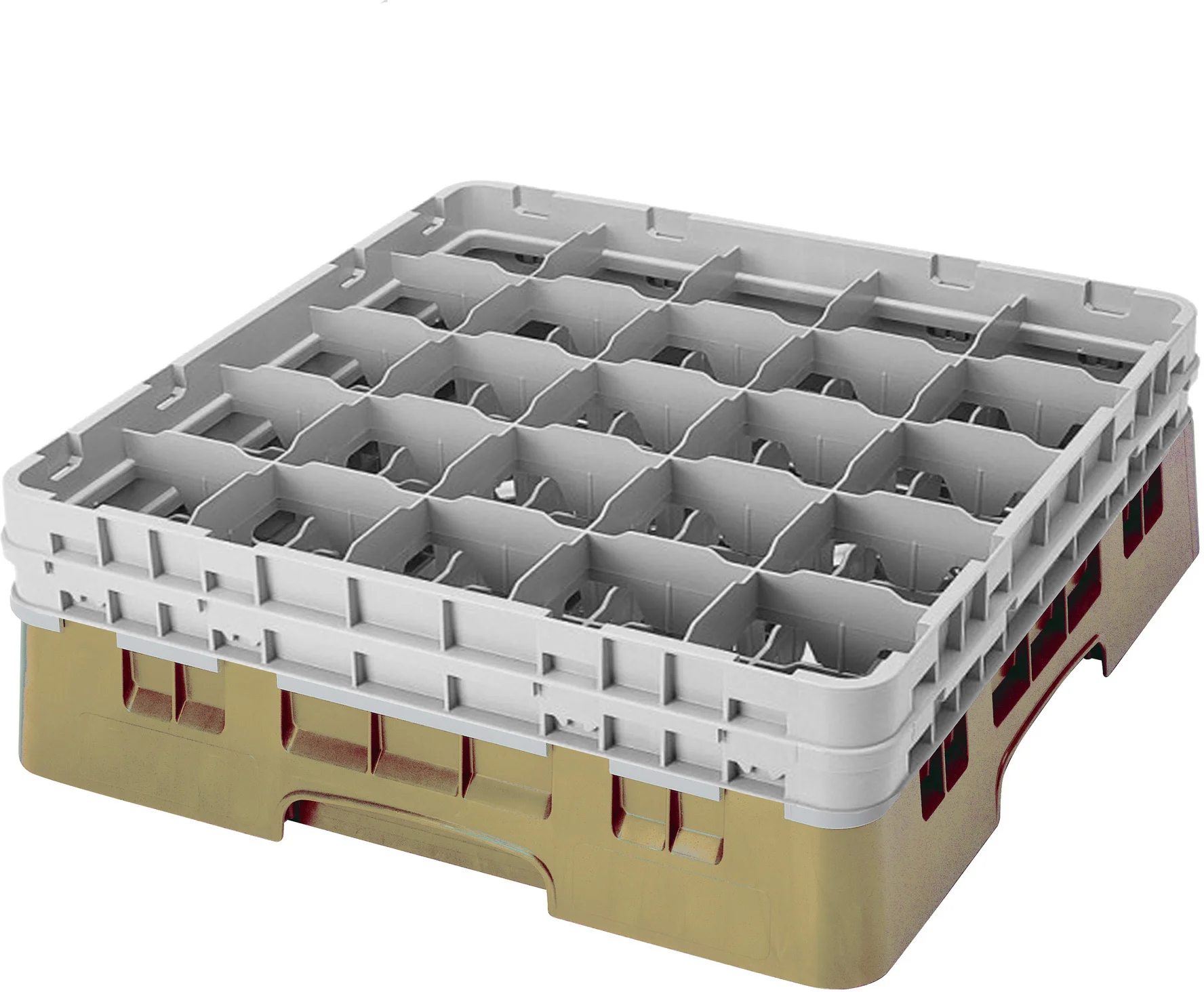 Kosz na szkło max. śr. szkl. 87 mm beżowy - CAMBRO