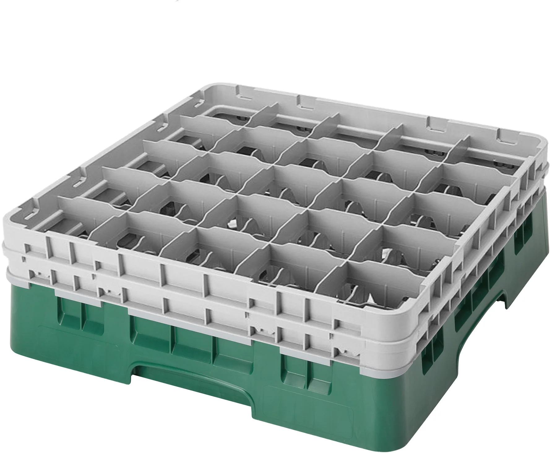 Kosz na szkło max. śr. szkl. 87 mm zielono-niebieski - CAMBRO