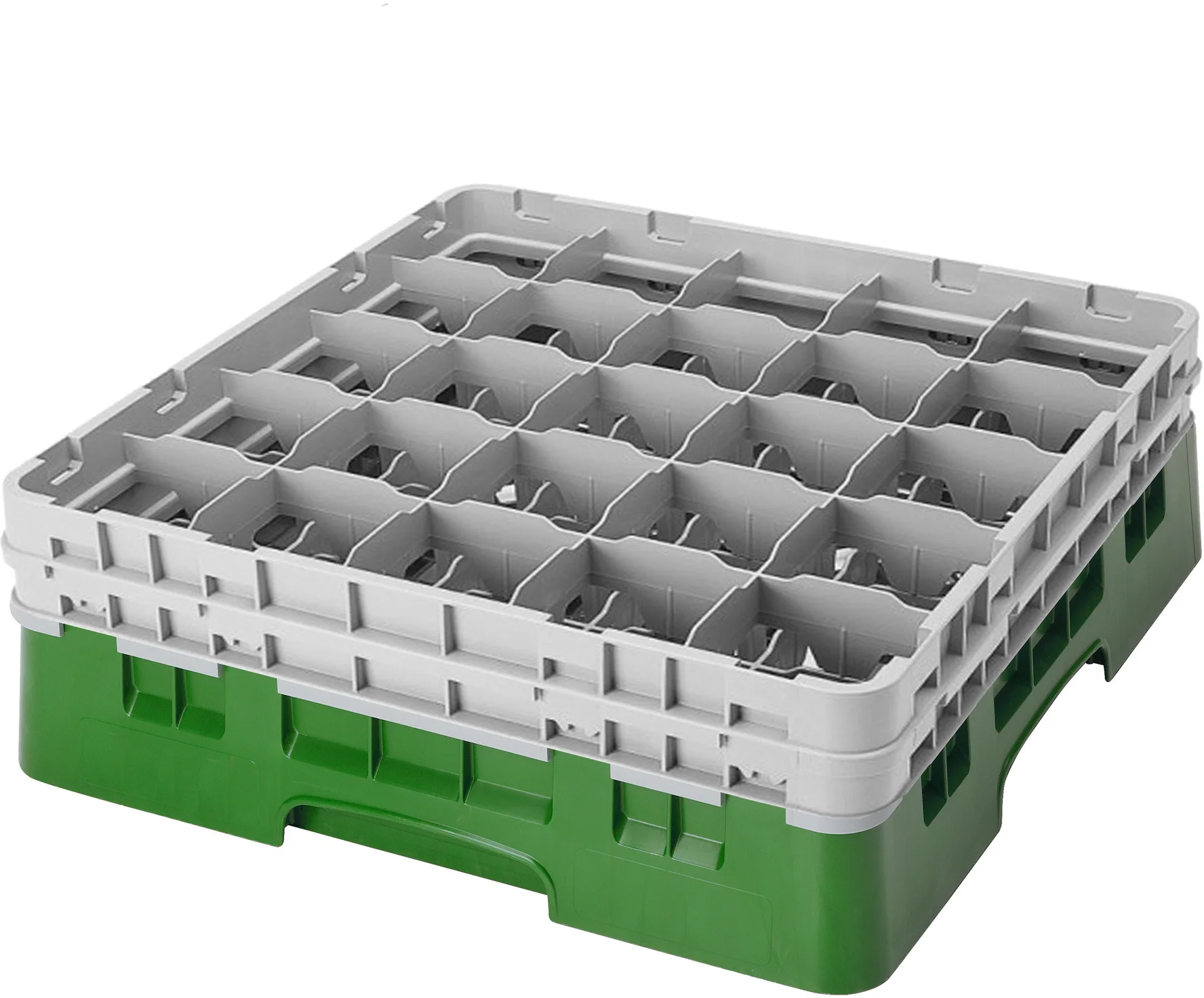 Kosz na szkło max. śr. szkl. 87 mm zielony - CAMBRO