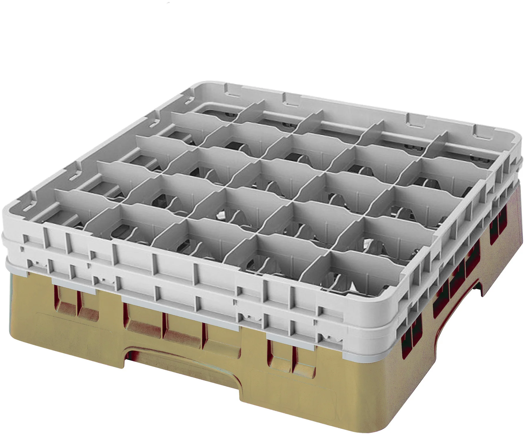 Kosz na szkło max. śr. szkl. 87 mm beżowy - CAMBRO
