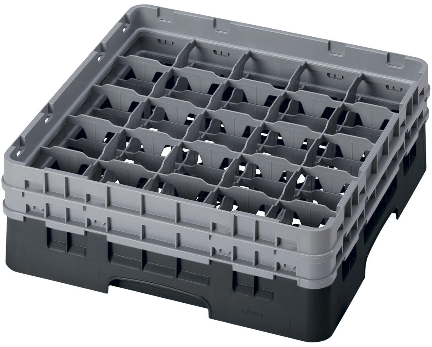 Kosz na szkło max. śr. szkl. 87 mm czarny - CAMBRO